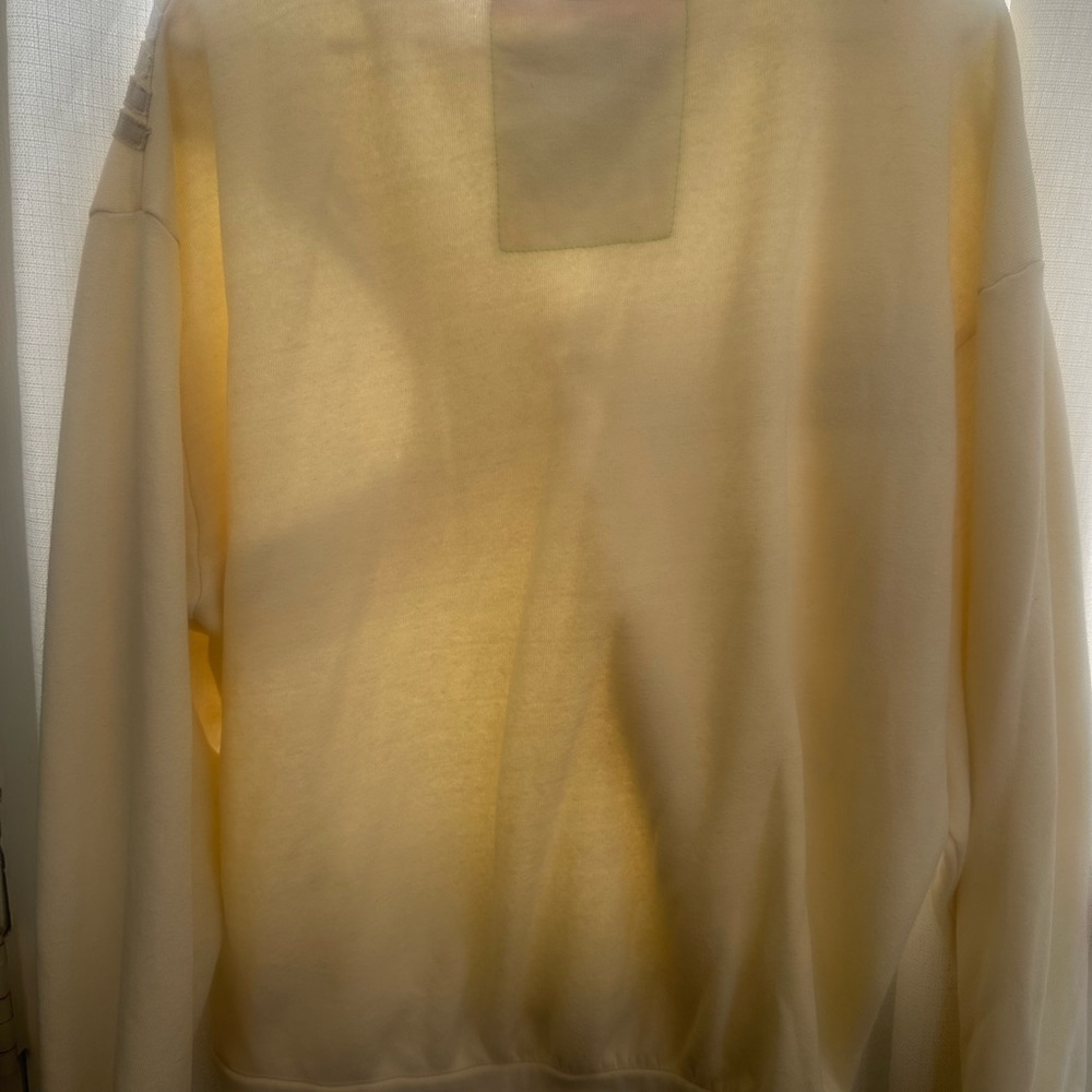 Aviator Nation - Blaze Relaxed Crew Sweatshirt - M - Vintage White - Picture 7 of 7